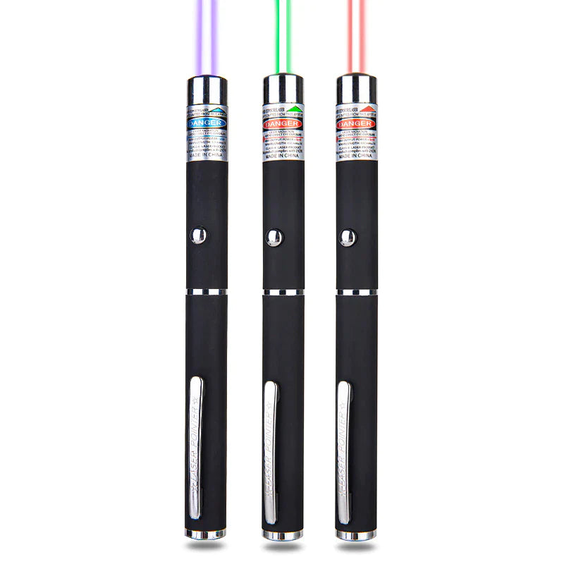Laser Pointer Pen / Green, Blue, Red Beam