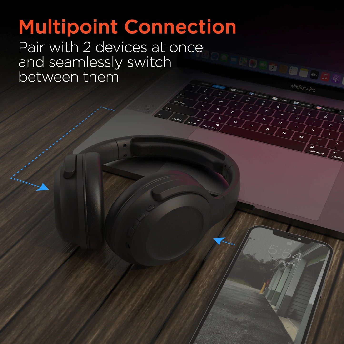 Stealth2 ANC Wireless Headphones