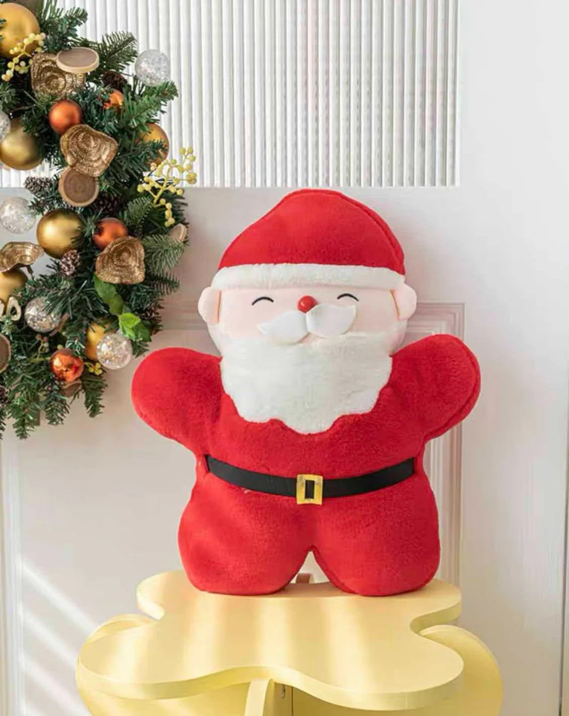 Christmas Decorative Throw Pillow - Santa, Gingerbread Man, Christmas Tree