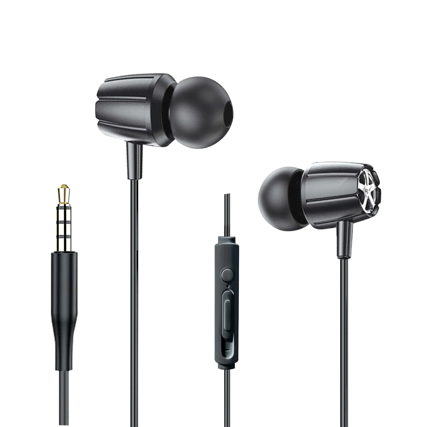 3.5Mm Stereo In-Ear Earbuds with Microphone