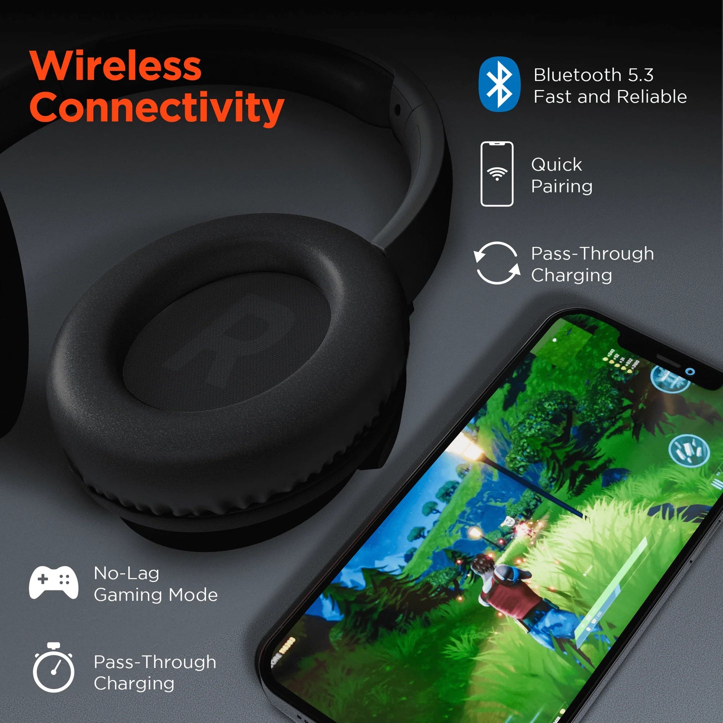 Stealth2 ANC Wireless Headphones