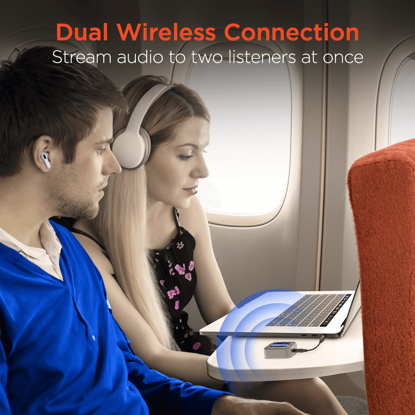 Hypergear Intellicast Flight Audio Transmitter + Receiver