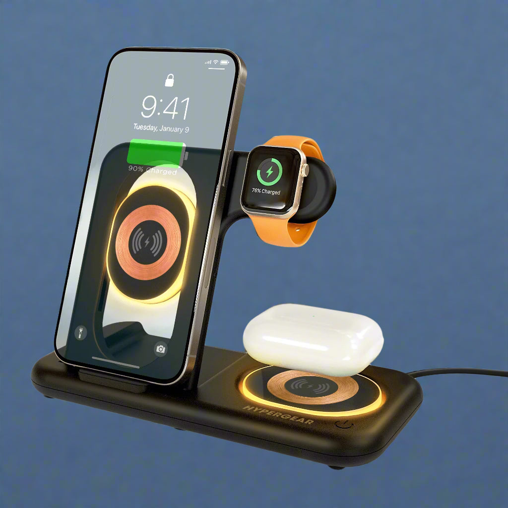 Hypergear 4 in 1 Wireless Charging Stand