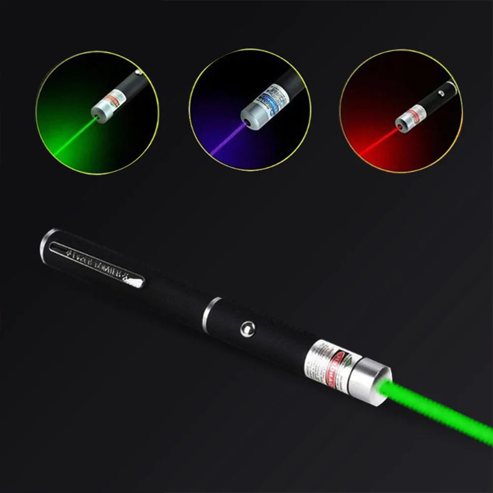 Laser Pointer Pen / Green, Blue, Red Beam