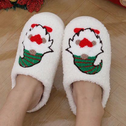 Cute Santa Claus Christmas Slippers 