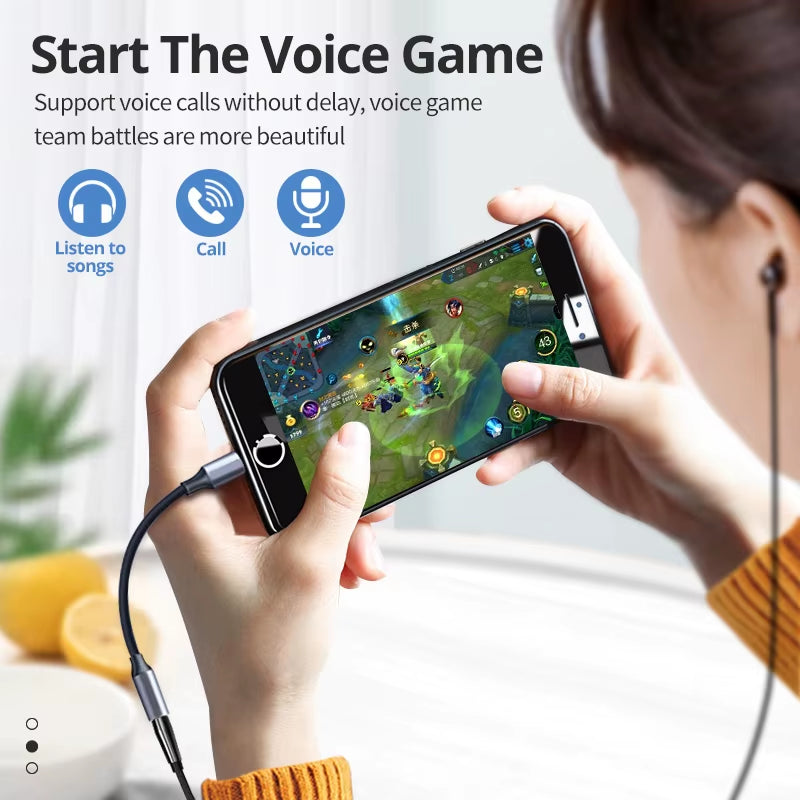 USB Type C to 3.5Mm Aux Adapter Type-C 3 5 Jack Audio Cable Earphone Cable Converter for Iphone 15 Samsung Galaxy S24 S23 Ultra