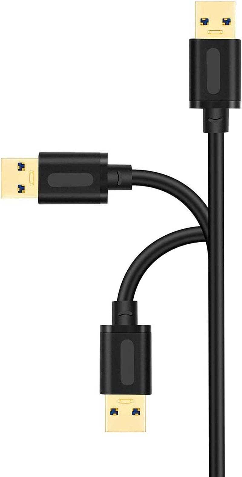 Jelly Tang USB 3.0 Male to Male Cable 6Ft, Gold-Plated Connector (6Ft/1.8M)