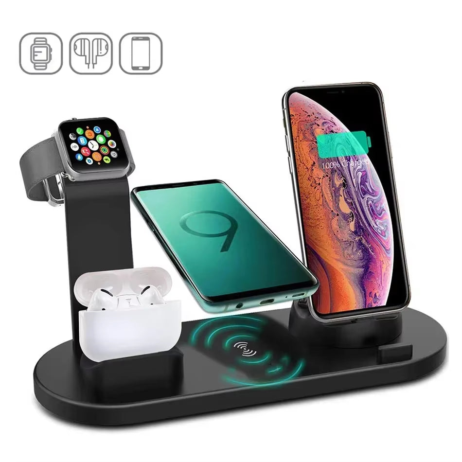 7 in 1 Wireless Fast Charging Dock Station