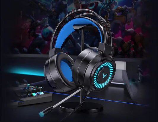 Hot Selling G58 Gaming Headphones Stereo Surround 7.1 Wired Headphones Microphones Esports Gaming Gear Over-Ear Headphones