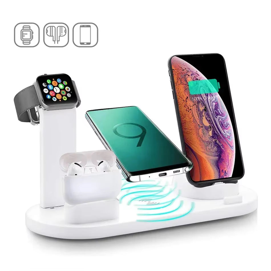 7 in 1 Wireless Fast Charging Dock Station