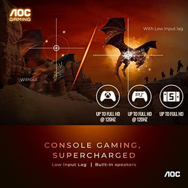 32" Curved Frameless Gaming Monitor , Black