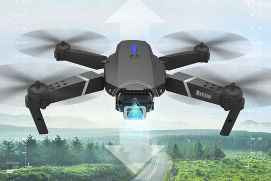 E88 Pro Foldable Quadcopter Drone - WIFI FPV, HD 4K Camera, Altitude Hold