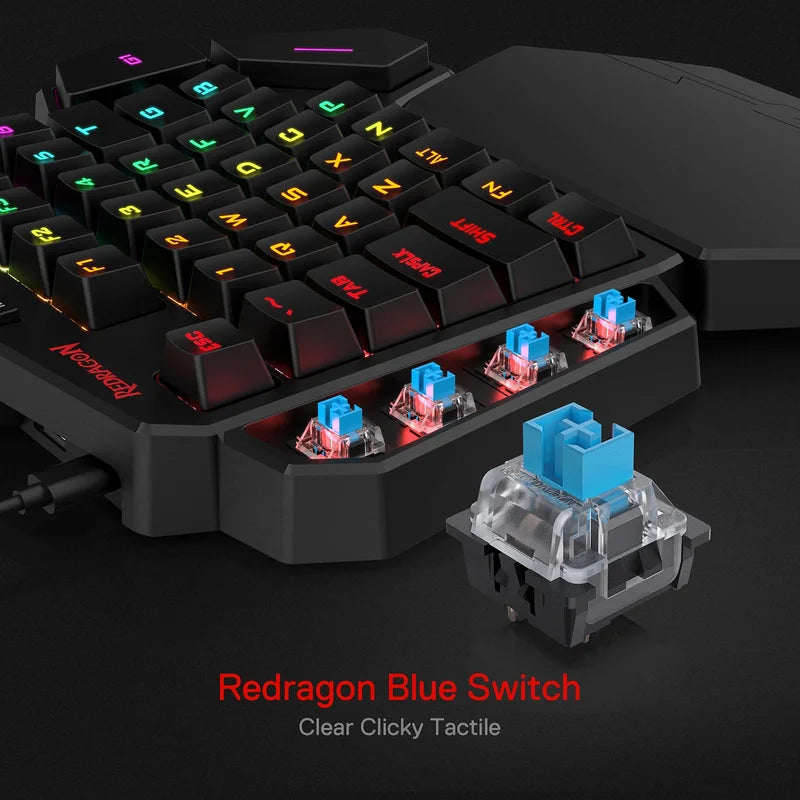 K585 DITI One-Handed RGB Mechanical Gaming Keyboard