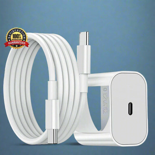 20W USB C Super Fast Charger PD to Type C Cable for Iphone 15 Ipad plus Pro Max