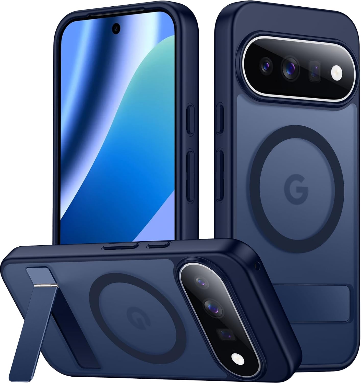 SPIDERCASE Magnetic for Samsung Galaxy S26 Ultra Case,[Built-in Invisible Kickstand][Compatible with Magsafe] Slim Translucent Matte Phone Case for S26 Ultra 6.9'', Purple