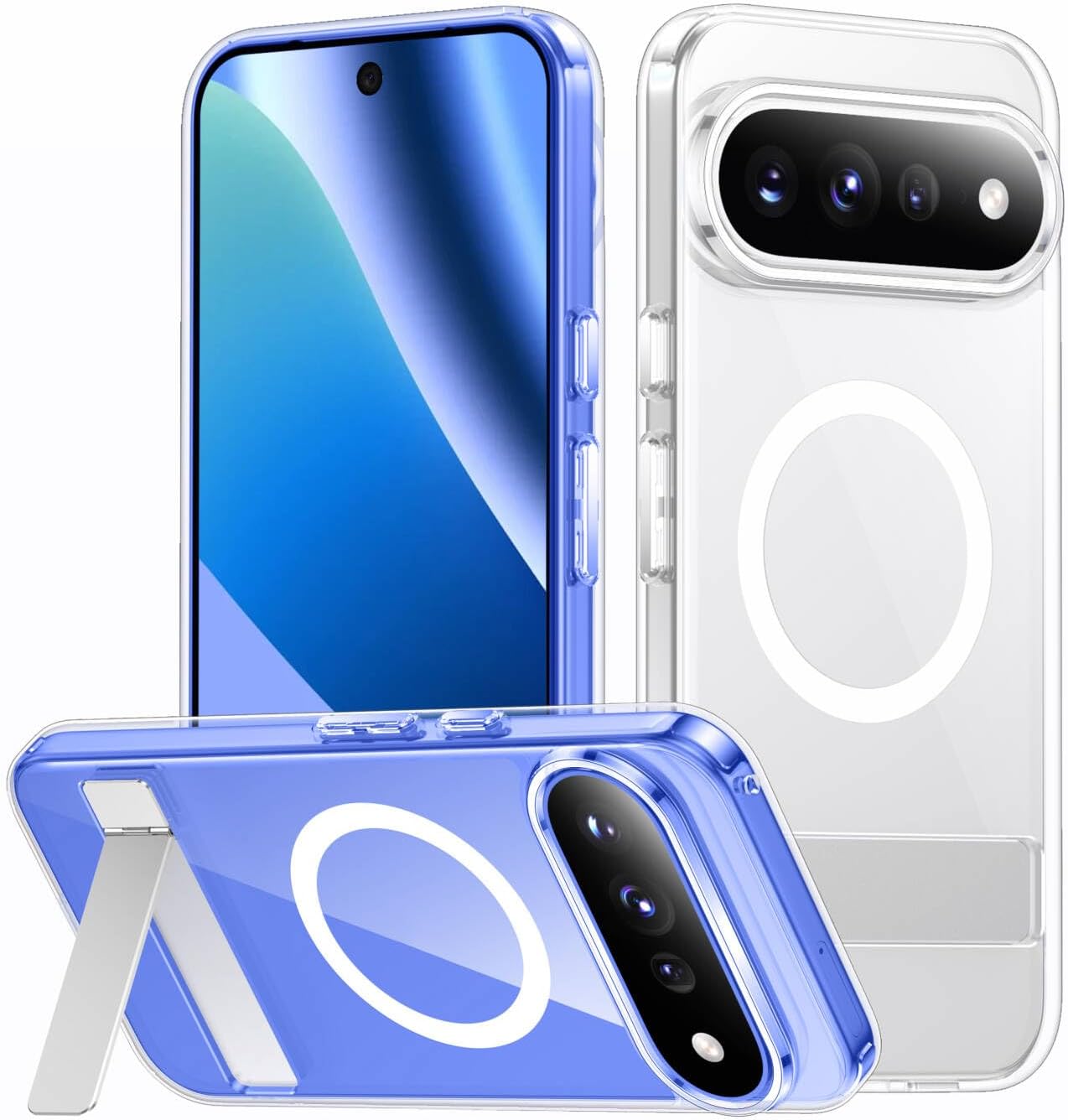 SPIDERCASE Magnetic for Samsung Galaxy S26 Ultra Case,[Built-in Invisible Kickstand][Compatible with Magsafe] Slim Translucent Matte Phone Case for S26 Ultra 6.9'', Purple