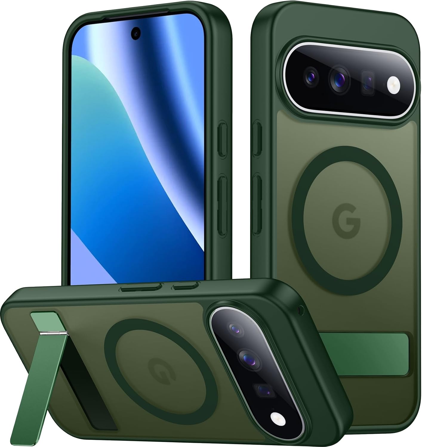 SPIDERCASE Magnetic for Samsung Galaxy S26 Ultra Case,[Built-in Invisible Kickstand][Compatible with Magsafe] Slim Translucent Matte Phone Case for S26 Ultra 6.9'', Purple