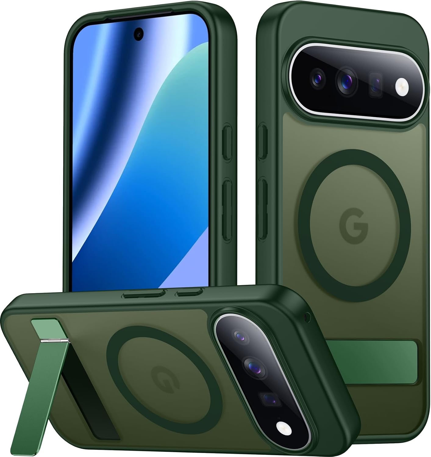SPIDERCASE Magnetic for Samsung Galaxy S26 Ultra Case,[Built-in Invisible Kickstand][Compatible with Magsafe] Slim Translucent Matte Phone Case for S26 Ultra 6.9'', Purple