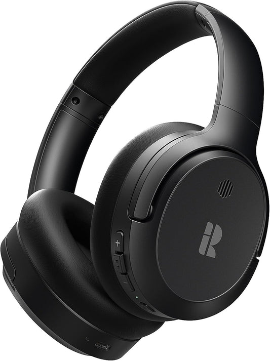 Calmbee Hybrid Active Noise Cancelling Headphones Wireless Over Ear 140Hrs