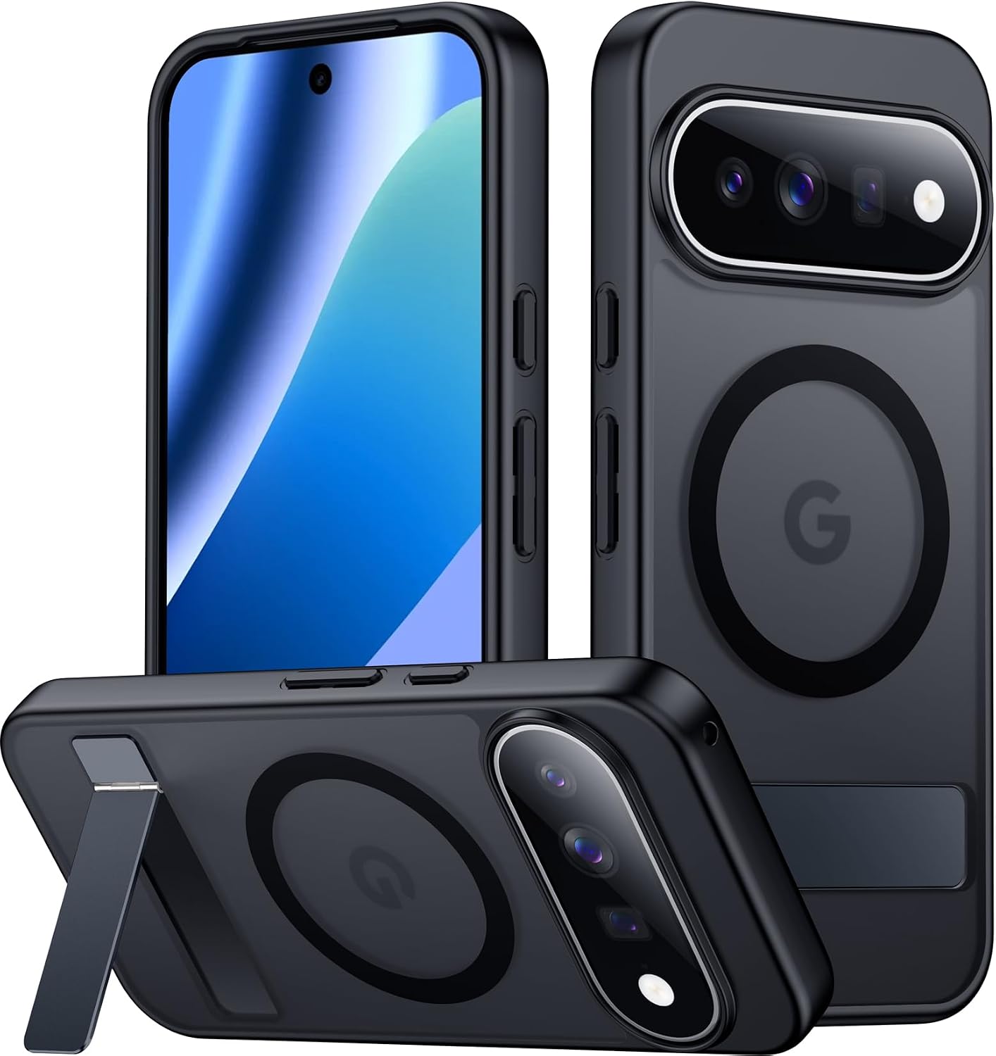 SPIDERCASE Magnetic for Samsung Galaxy S26 Ultra Case,[Built-in Invisible Kickstand][Compatible with Magsafe] Slim Translucent Matte Phone Case for S26 Ultra 6.9'', Purple