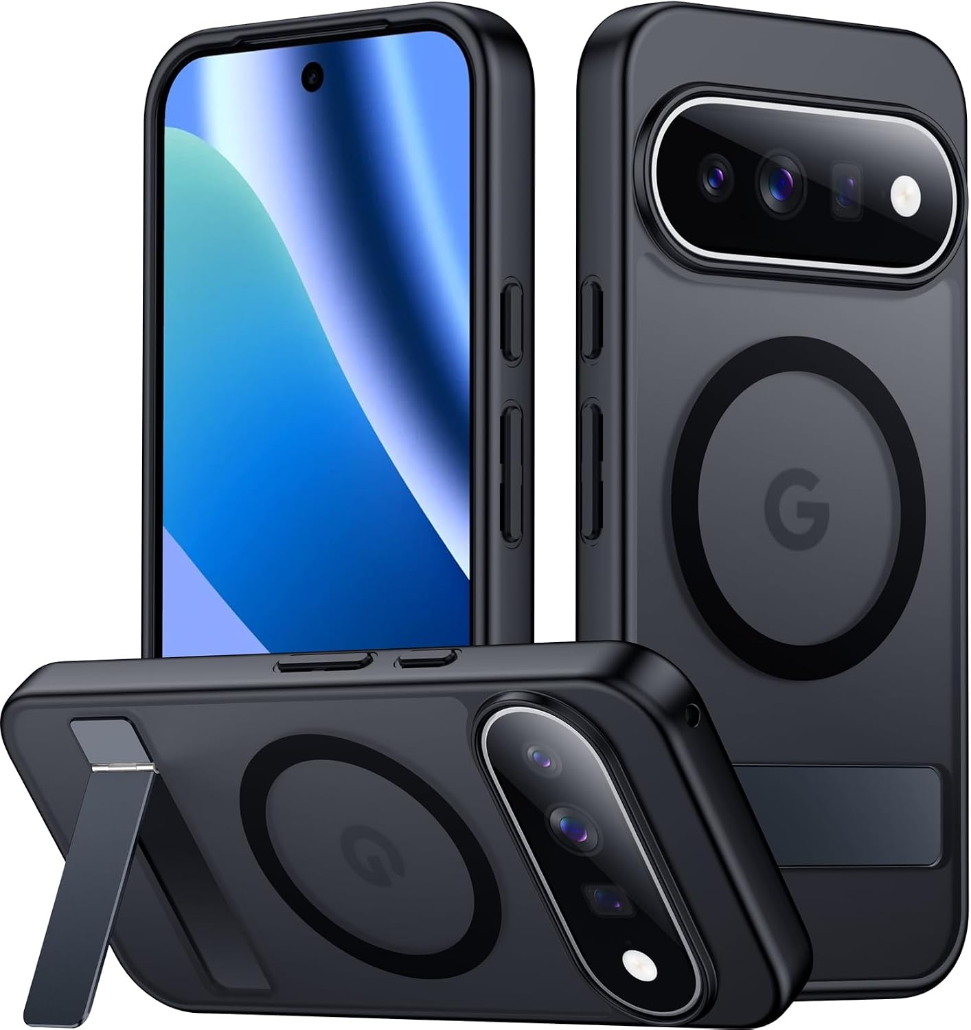 SPIDERCASE Magnetic for Samsung Galaxy S26 Ultra Case,[Built-in Invisible Kickstand][Compatible with Magsafe] Slim Translucent Matte Phone Case for S26 Ultra 6.9'', Purple