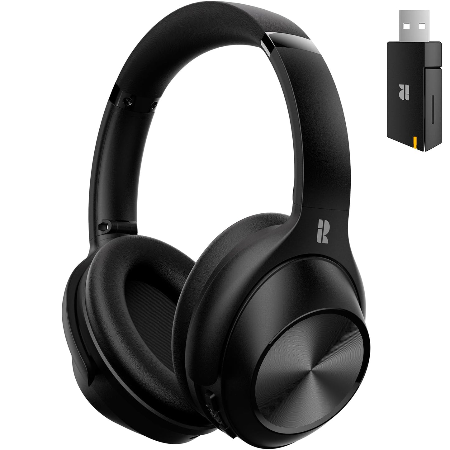 Calmbee Hybrid Active Noise Cancelling Headphones Wireless Over Ear 140Hrs