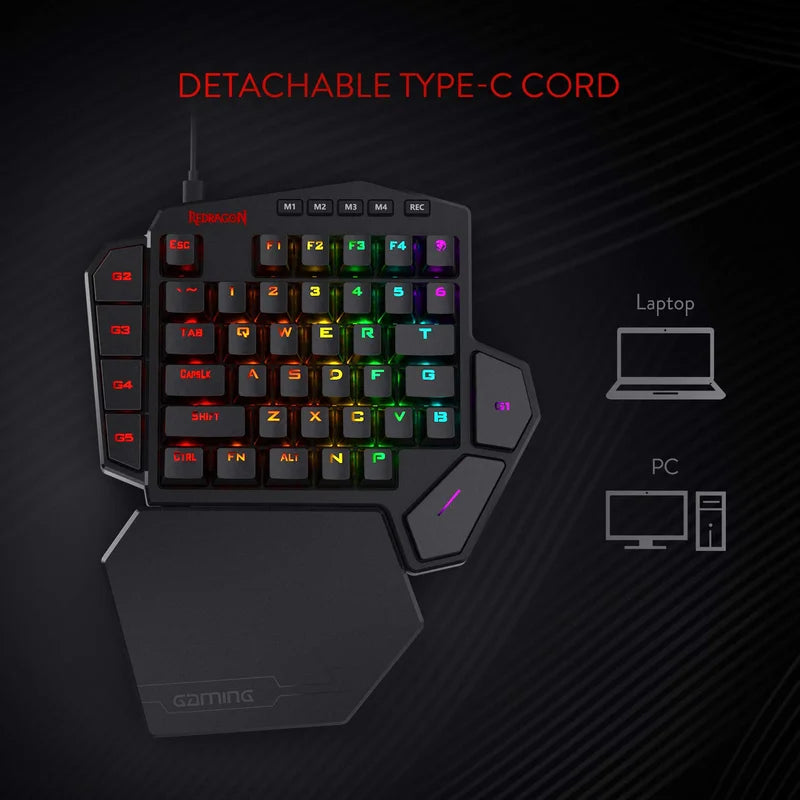 K585 DITI One-Handed RGB Mechanical Gaming Keyboard