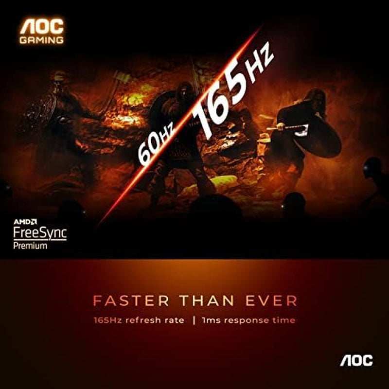 32" Curved Frameless Gaming Monitor , Black