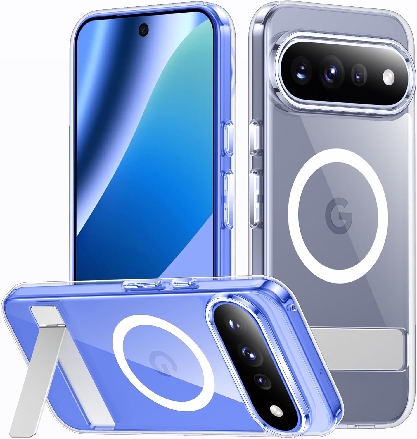 SPIDERCASE Magnetic for Samsung Galaxy S26 Ultra Case,[Built-in Invisible Kickstand][Compatible with Magsafe] Slim Translucent Matte Phone Case for S26 Ultra 6.9'', Purple