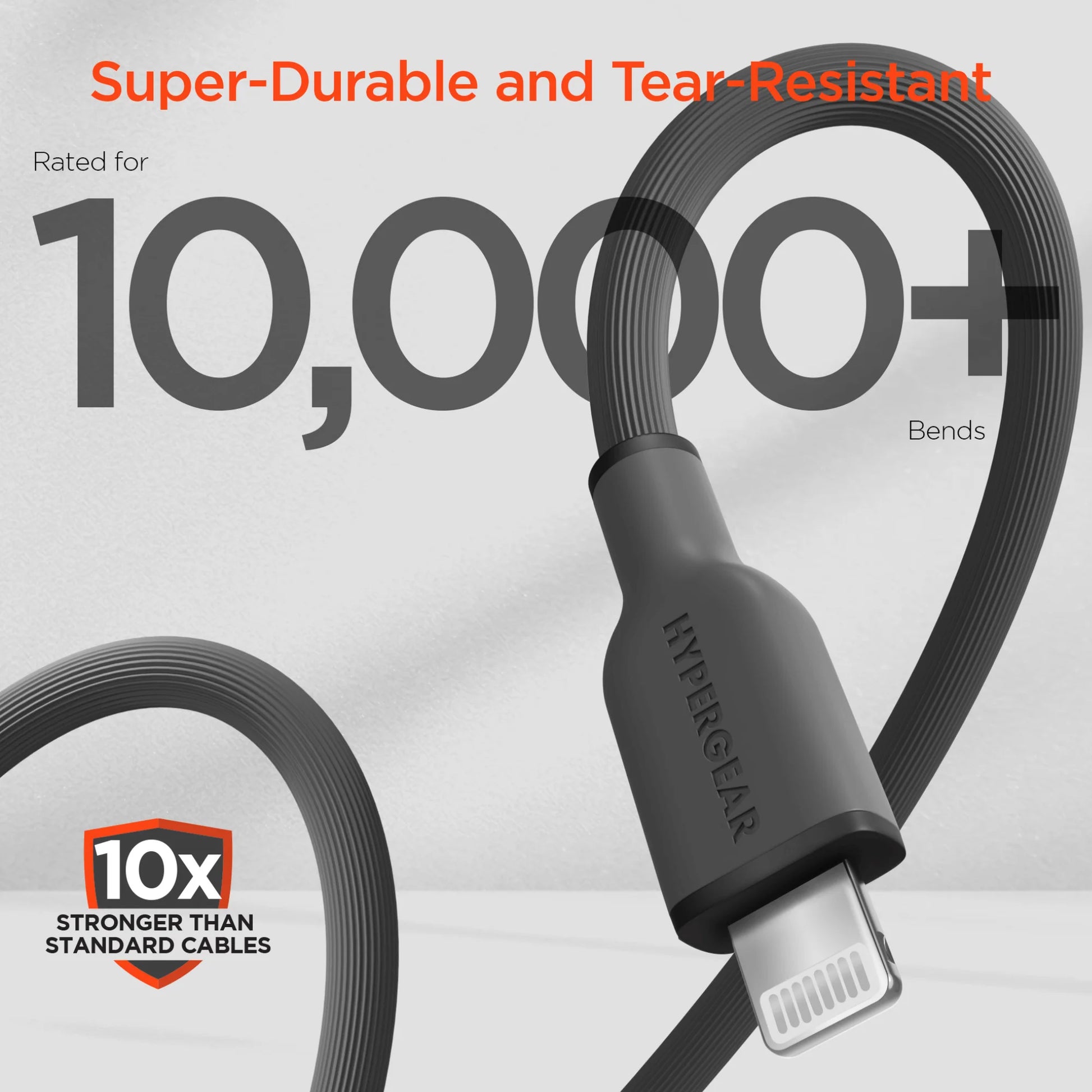Hypergear Flexi PRO USB-C to Lightning Cable 10Ft