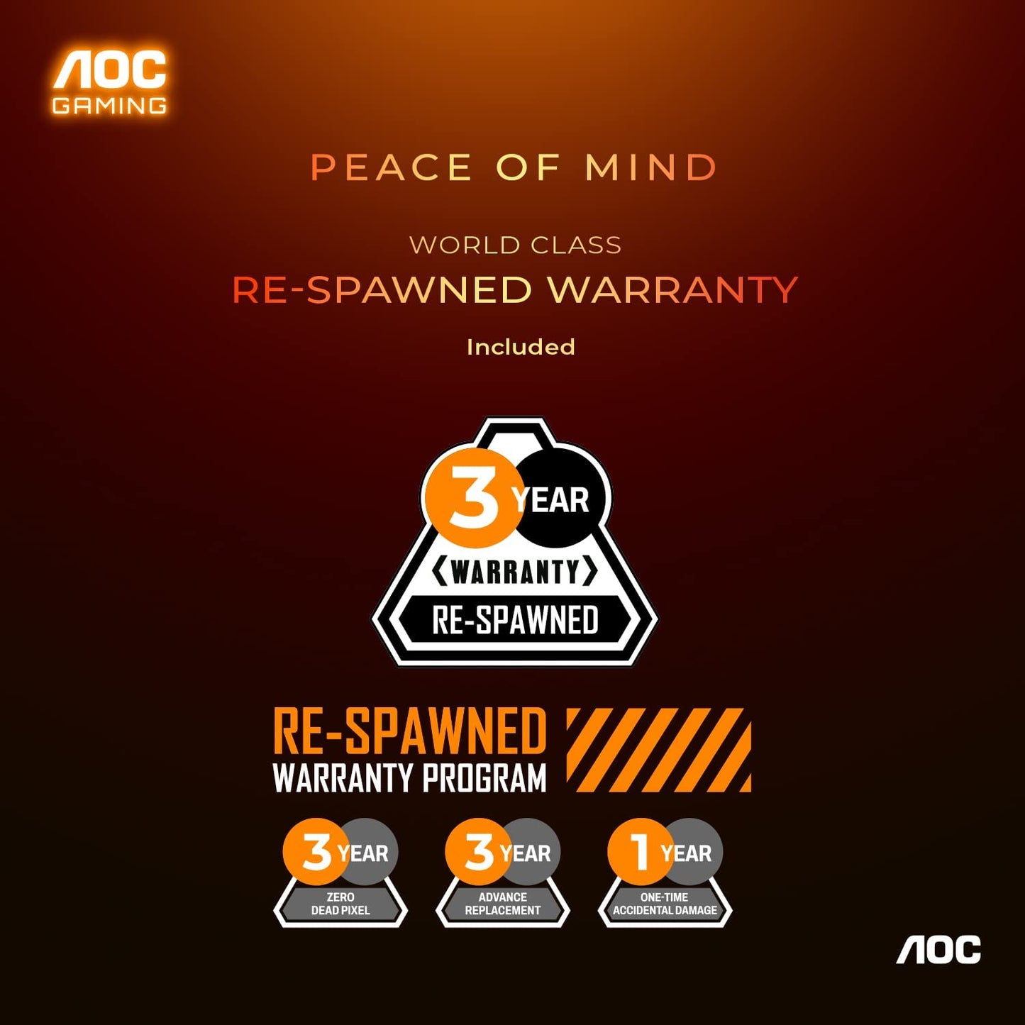 AOC  24" Curved Frameless Gaming Monitor, FHD 1920X1080, , Height Adjustable Black