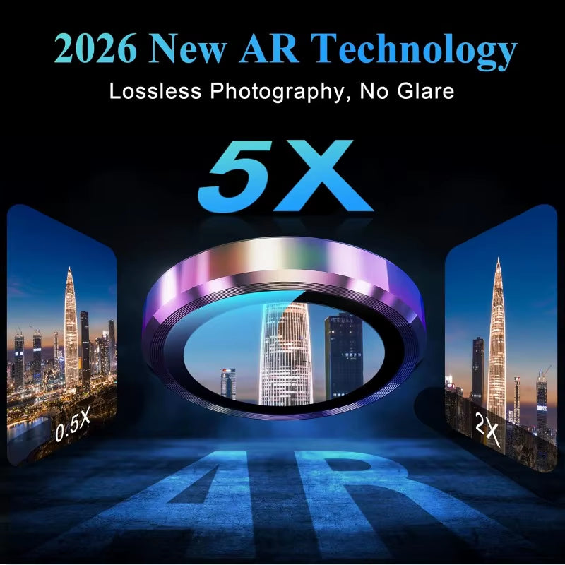 2Pcs Camera Lens Protector for Samsung S26 Ultra plus S25 S24 9H Tempered Glass