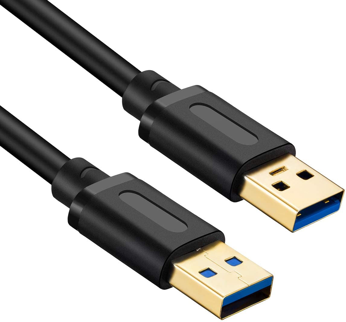 Jelly Tang USB 3.0 Male to Male Cable 6Ft, Gold-Plated Connector (6Ft/1.8M)