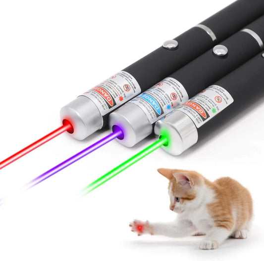 Laser Pointer Pen / Green,  Blue,  Red Beam 