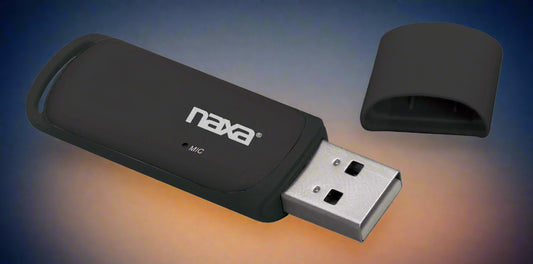 Naxa Wireless Audio Adapter with Bluetooth® for USB Connectors (NAB-4003)
