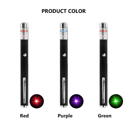 Laser Pointer Pen / Green,  Blue,  Red Beam 
