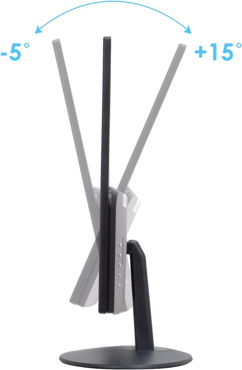 Sceptre E249W-19203R 24-Inch FHD LED Gaming Monitor, Build-In Speakers, Black