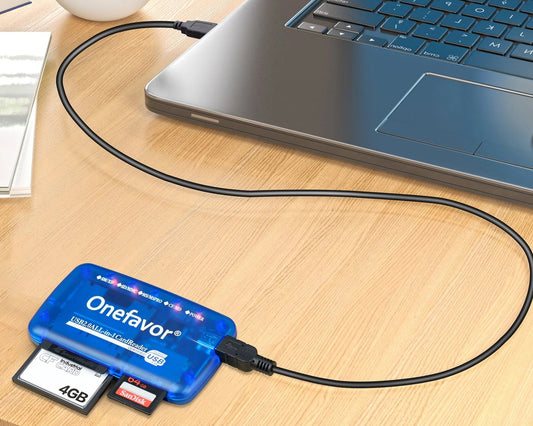 Portable Memory Card Reader SM Card Reader High Speed USB 2.0 All in One Cardreader Supply for SM SD MMC Memory Stick