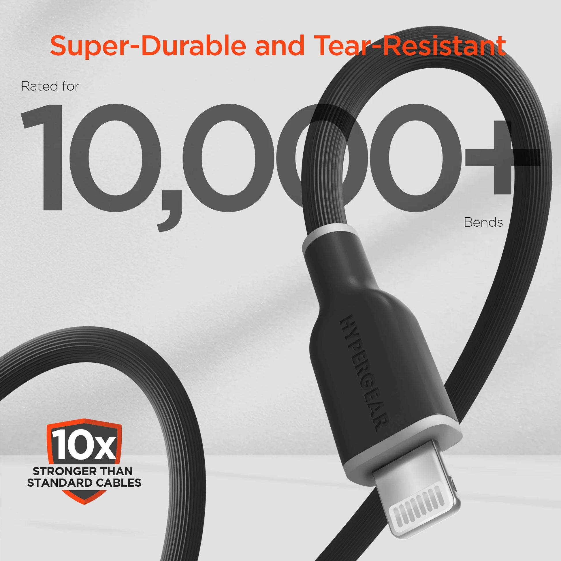 Hypergear Flexi PRO USB-C to Lightning Cable 10Ft