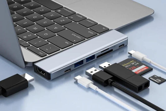 Multiport USB-C Hub Type C to USB 3.0 4K HDMI Adapter for Macbook Pro / Air USA