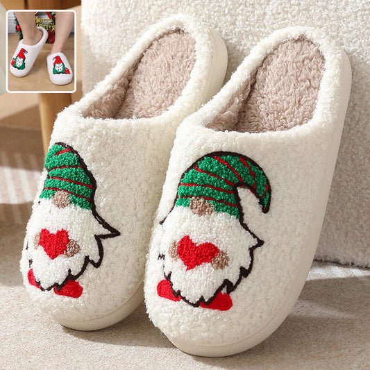 Cute Santa Claus Christmas Slippers 