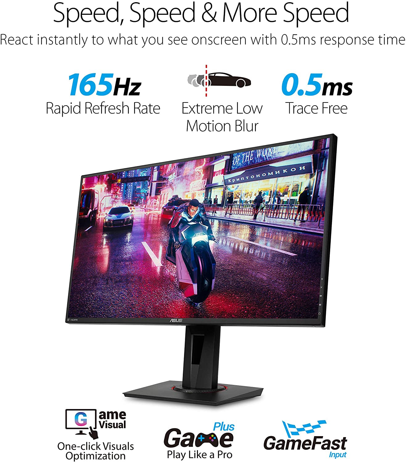  27” Gaming Monitor 165Hz Full HD 