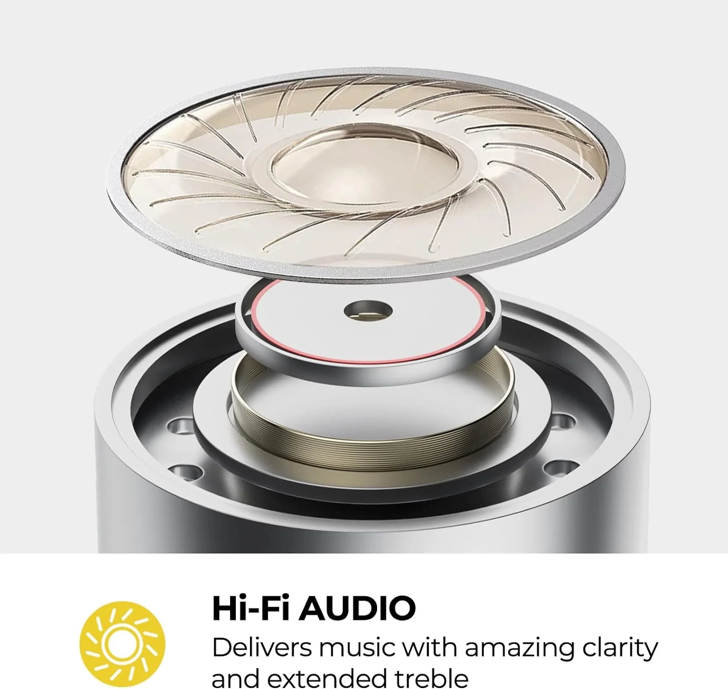 Bluetooth Headphones over Ear with Mic Deep Bass, Noise Cancelling , Black