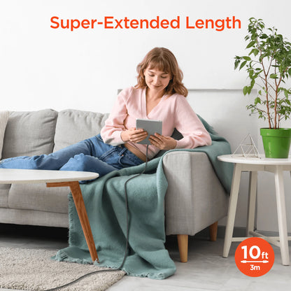 Hypergear Flexi PRO USB-C to Lightning Cable 10Ft