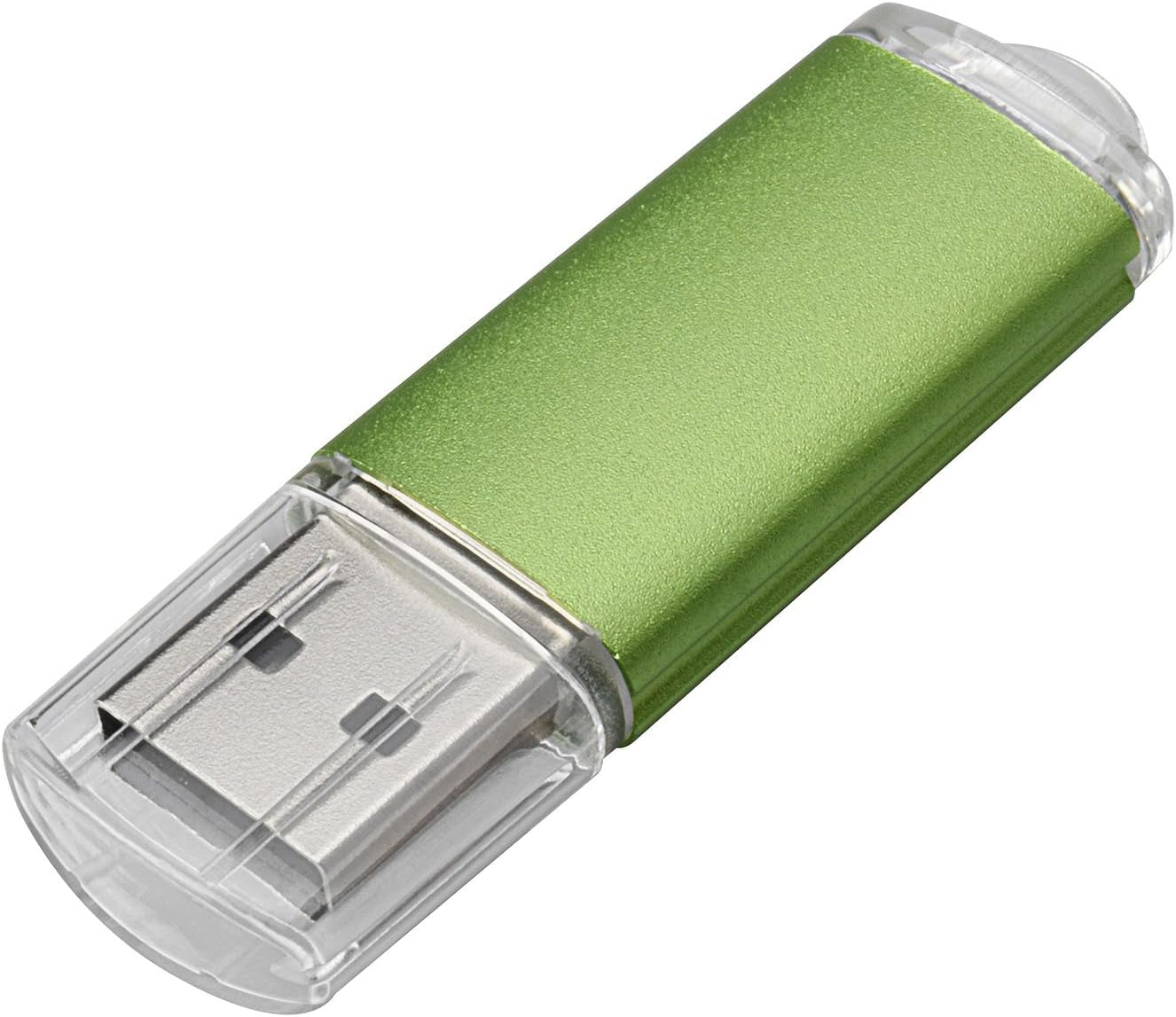 5 Pack 2GB USB 2.0 Flash Drive Memory Stick Thumb Drives (5 Mixed Colors: Black Blue Green Red Silver)